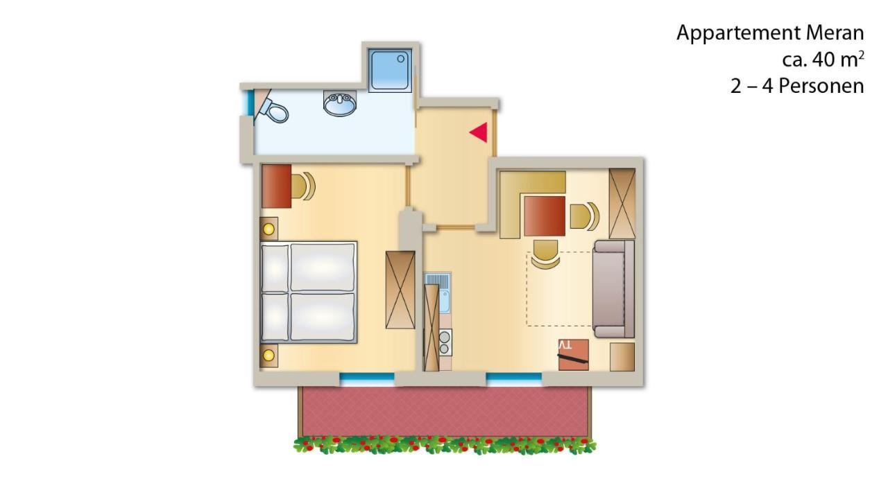Apartamento Haus Sonnegg Marlengo Exterior foto